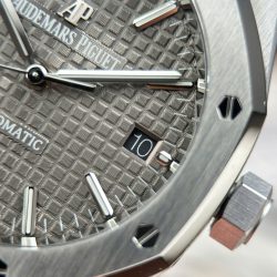 Đồng Hồ Audemars Piguet Royal Oak 15450 Replica 11 Mặt Xám Máy Cơ Thụy Sỹ Nhà Máy ZF 37mm (2)