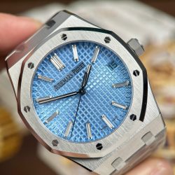 Đồng Hồ Audemars Piguet Royal Oak 15510BC Rep 11 Mặt Xanh Băng Dây Kim Loại Nhà Máy ZF 41mm (2)