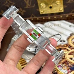 Đồng Hồ Audemars Piguet Royal Oak 15510BC Rep 11 Mặt Xanh Băng Dây Kim Loại Nhà Máy ZF 41mm (2)