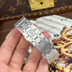 Đồng Hồ Audemars Piguet Royal Oak 15510BC Rep 11 Mặt Xanh Băng Dây Kim Loại Nhà Máy ZF 41mm (2)