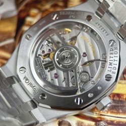 Đồng Hồ Audemars Piguet Royal Oak 15510BC Rep 11 Mặt Xanh Băng Dây Kim Loại Nhà Máy ZF 41mm (2)