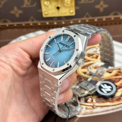 Đồng Hồ Audemars Piguet Royal Oak 15510BC Replica 11 Mặt Xanh Băng Máy Cơ Tự Động Nhà Máy ZF 41mm (2)