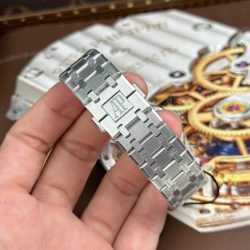 Đồng Hồ Audemars Piguet Royal Oak 15510BC Replica 11 Mặt Xanh Băng Máy Cơ Tự Động Nhà Máy ZF 41mm (2)