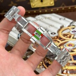 Đồng Hồ Audemars Piguet Royal Oak 15510BC Replica 11 Mặt Xanh Băng Máy Cơ Tự Động Nhà Máy ZF 41mm (2)