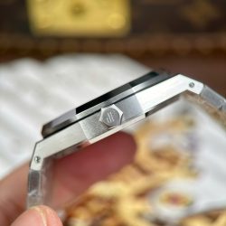 Đồng Hồ Audemars Piguet Royal Oak 15510BC Replica 11 Mặt Xanh Băng Máy Cơ Tự Động Nhà Máy ZF 41mm (2)