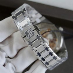 Đồng Hồ Audemars Piguet Royal Oak Extra-thin Jumbo 16202 Replica 11 Mặt Màu Đỏ Đô Nhà Máy ZF 39mm (2)