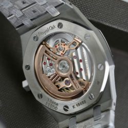 Đồng Hồ Audemars Piguet Royal Oak Extra-thin Jumbo 16202 Replica 11 Mặt Màu Đỏ Đô Nhà Máy ZF 39mm (2)