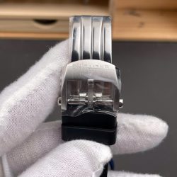 Đồng Hồ Breitling Chronomat P32398101C1S1 Replica 11 Mặt Xám Dây Cao Su 40mm (2)