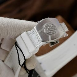 Đồng Hồ Franck Muller V45 Replica 11 Màu Trắng Đính Full Đá Xưởng ABF 45mm (2)