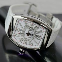 Đồng Hồ Franck Muller V45 Replica 11 Màu Trắng Máy Cơ Tự Động Xưởng ABF 45mm (2)