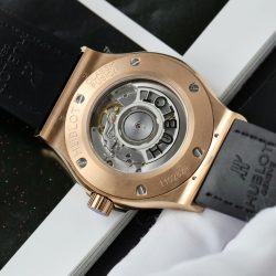 Đồng Hồ Hublot Classic Fussion King Gold Replica 11 Đính Full Kim Cương Moissanite 42mm (2)