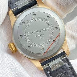 Đồng Hồ IWC Big Pilot’s Edition MR Porter Edition IW329703 Replica 11 Mạ Vàng Hồng Mặt Đen 43mm (2)