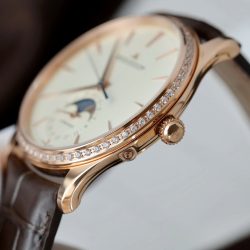 Đồng Hồ Jaeger LeCoultre Replica 11 Master Ultra Thin Power Reserve Nam Đính Đá Xưởng ZF 39mm (2)