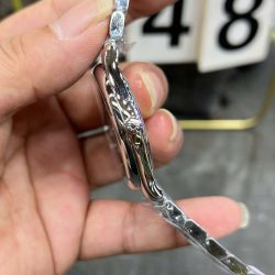 Đồng Hồ Longines Replica 11 Master Collection Mặt Đen Dây Kim Loại 38 (2)