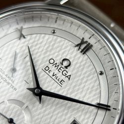 Đồng Hồ Omega De Ville Prestige Power Reserve Rep 11 Mặt Trắng Máy Cơ Thụy Sỹ 39 (2)