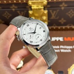 Đồng Hồ Omega De Ville Prestige Power Reserve Rep 11 Mặt Trắng Máy Cơ Thụy Sỹ 39 (2)
