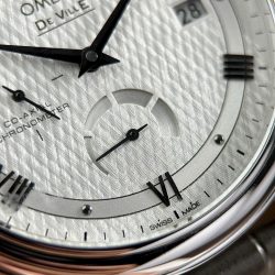 Đồng Hồ Omega De Ville Prestige Power Reserve Rep 11 Mặt Trắng Máy Cơ Thụy Sỹ 39 (2)