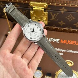 Đồng Hồ Omega De Ville Prestige Power Reserve Rep 11 Mặt Trắng Máy Cơ Thụy Sỹ 39 (2)