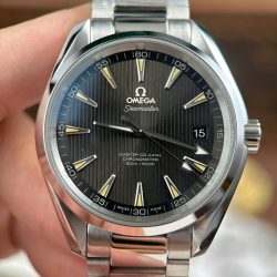 Đồng Hồ Omega Seamaster Aqua Terra 150M Rep 11 Mặt Xanh Lá Cây Cọc Số Vàng Nhà Máy VS 41mm (2)