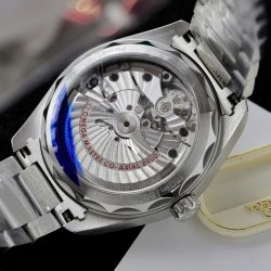 Đồng Hồ Omega Seamaster Aqua Terra 150M Replica 11 Mặt Đen Kẻ Sọc Ngang Nhà Máy VS 41mm (2)