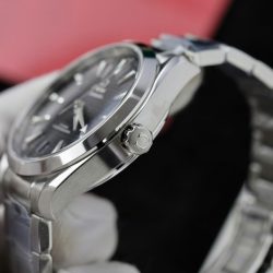 Đồng Hồ Omega Seamaster Aqua Terra 150M Replica 11 Mặt Đen Kẻ Sọc Ngang Nhà Máy VS 41mm (2)