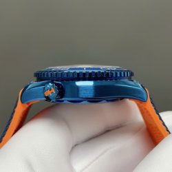 Đồng Hồ Omega Seamaster Planet Ocean Replica 11 Màu Xanh Blue Dây Cao Su Nhà Máy VS 45 (2)