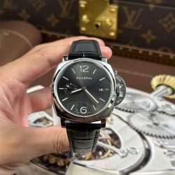 Đồng Hồ Panerai Luminor Due PAM1250 Replica 11 Mặt Xám Dây Da Nhà Máy VS 42mm (2)