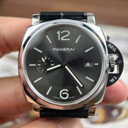 Đồng Hồ Panerai Luminor Due PAM1250 Replica 11 Mặt Xám Dây Da Nhà Máy VS 42mm (2)