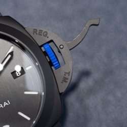 Đồng Hồ Panerai Luminor GMT PAM1176 Replica 11 Vỏ Carbon Dây Vải Nato Xưởng VS 44mm (1)