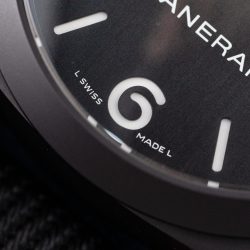 Đồng Hồ Panerai Luminor GMT PAM1176 Replica 11 Vỏ Carbon Dây Vải Nato Xưởng VS 44mm (1)