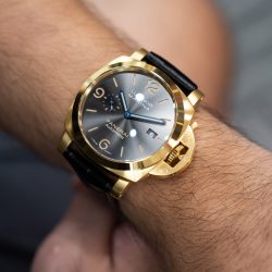 Đồng Hồ Panerai Luminor Marina PAM1115 Replica 11 Mạ Vàng Hồng Mặt Xám Nhà Máy VS 44mm (2)