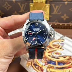 Đồng Hồ Panerai Luminor Quaranta BiTempo Luna Rossa PAM1404 Replica 11 Màu Xanh Dương Xưởng VS 40mm (2)