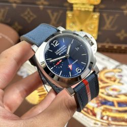Đồng Hồ Panerai Luminor Quaranta BiTempo Luna Rossa PAM1404 Replica 11 Màu Xanh Dương Xưởng VS 40mm (2)