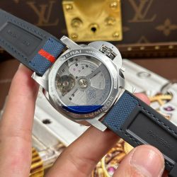 Đồng Hồ Panerai Luminor Quaranta BiTempo Luna Rossa PAM1404 Replica 11 Màu Xanh Dương Xưởng VS 40mm (2)