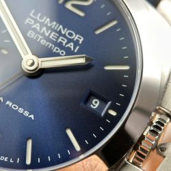 Đồng Hồ Panerai Luminor Quaranta BiTempo Luna Rossa PAM1404 Replica 11 Màu Xanh Dương Xưởng VS 40mm (2)