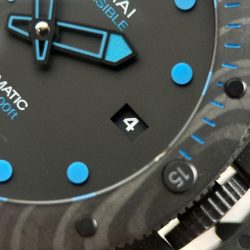 Đồng Hồ Panerai Submersible Carbotech PAM01616 Replica 11 Mặt Đen Dây Cao Su Xưởng VS 47mm (2)