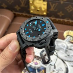 Đồng Hồ Panerai Submersible Carbotech PAM01616 Replica 11 Mặt Đen Dây Cao Su Xưởng VS 47mm (2)