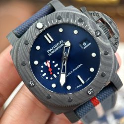 Đồng Hồ Panerai Submersible Luna Rossa Carbotech PAM01563 Replica 11 Mặt Xanh Dương Máy Cơ Thụy Sỹ Xưởng VS 42mm (2)