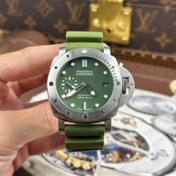 Đồng Hồ Panerai Submersible PAM01055 Replica 11 Màu Xanh Lá Cây Máy Cơ Thụy Sỹ Nhà Máy VS 42mm (2)