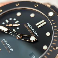 Đồng Hồ Panerai Submersible PAM974 Replica 11 Mặt Đen Dây Cao Su Xưởng VS 42mm (2)