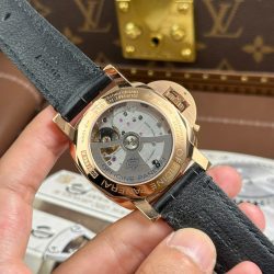 Đồng Hồ Panerai Submersible PAM974 Replica 11 Mặt Đen Vỏ Mạ Vàng Hồng Xưởng VS 42mm (2)