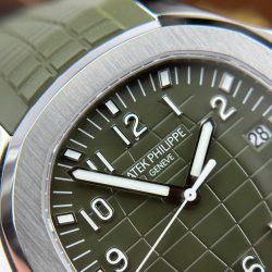 Đồng Hồ Patek Philippe Aquanaut 5168 Replica 11 Màu Xanh Lá Cây Máy Khắc Xưởng BBF 42mm (2)