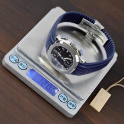 Đồng Hồ Patek Philippe Aquanaut 5968G Replica 11 Màu Xanh Dương Dây Cao Su 42 (2)