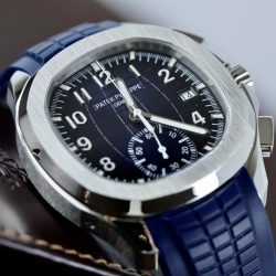 Đồng Hồ Patek Philippe Aquanaut 5968G Replica 11 Màu Xanh Dương Dây Cao Su 42 (2)