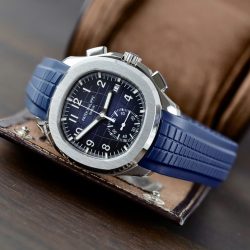 Đồng Hồ Patek Philippe Aquanaut 5968G Replica 11 Màu Xanh Dương Dây Cao Su 42 (2)