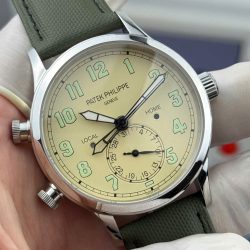 Đồng Hồ Patek Philippe Calatrava Pilot Travel Time 5524G Replica Cao Cấp Nhất 42mm (1)
