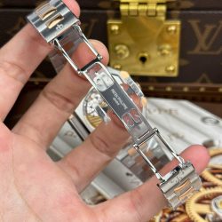 Đồng Hồ Patek Philippe Cubitus 5821 Demi Vàng Hồng Mặt Xanh Dương Tinh Chỉnh Nhà Máy 45mm (2)