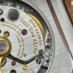 Đồng Hồ Patek Philippe Cubitus 5821 Demi Vàng Hồng Mặt Xanh Dương Tinh Chỉnh Nhà Máy 45mm (2)