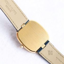 Đồng Hồ Patek Philippe Ellipse 5738R Replica 11 Mặt Xanh Dương Dây Da 34x39mm (2)