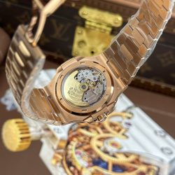 Đồng Hồ Patek Philippe Nautilus 5711 Mặt Nâu Replica 11 Mạ Vàng Hồng Máy Khắc Xưởng BBF 40mm (2)